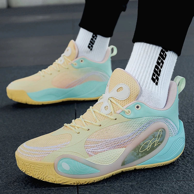 New Men Fashion Sports Shoes Basketball Anti slip Breath Shoes Training comfort Athletic Sneakers Outdoor Walking Shoes Zapatos